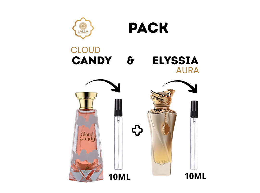 Pack Décantes – Cloud Candy 10ml + Elyssia Aura 10ml